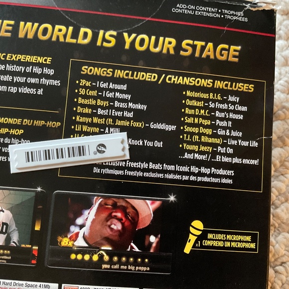 PS3 Def Jam RAPSTAR game and microphone - Picture 3 of 6